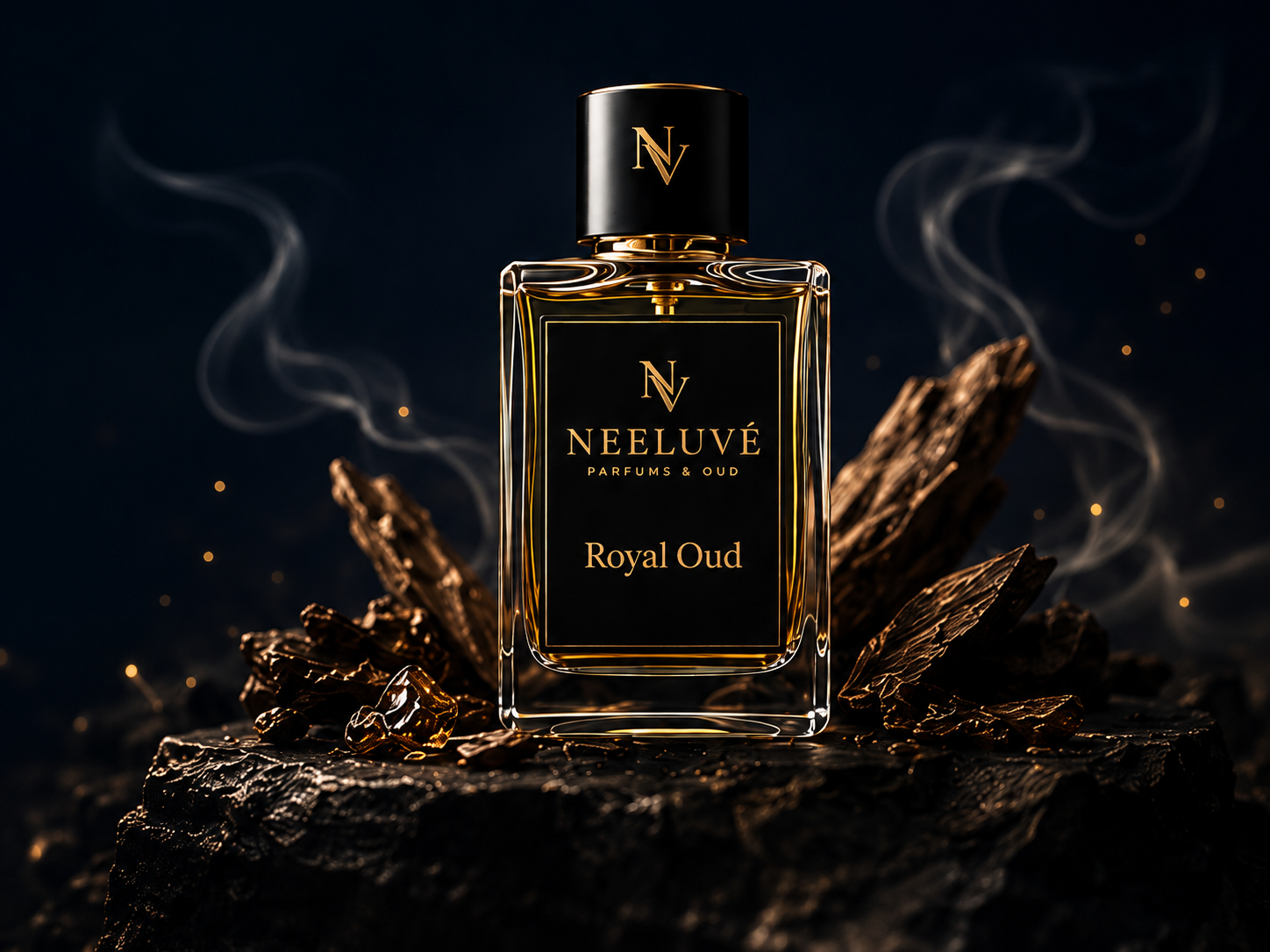 Neeluvé Royal Oud — the signature fragrance